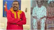 Kanayo O. Kanayo digs up old photo of late parents as he remembers them, actor's resemblance with dad spotted