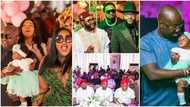 Obi Cubana, E-money Other Billionaires Put Abuja on Standstill As They Attend Abig Nwankwo’s Baby Dedication