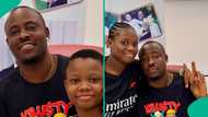 “Proud Father”: Lege Miami melts hearts, celebrates Children’s Day with adorable pics of his kids
