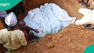 Photos emerge as murdered groom's father, brother, other wedding travellers buried in Plateau