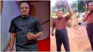Veteran Nollywood actor Walter Anga celebrates his 46th birthday with funny throwback pictures of himself