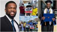 Joy as 22-year-old young Nigerian man Ezeonu wins election in America, beats opponent with 3,903 votes