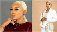 Nollywood actress Mercy Aigbe serves powerful boss babe vibe in stylish white suit