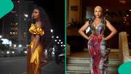 Nancy Isime looks hot in sultry gold outfit, gives show-stopping vibe: "Your glow is unmatched"