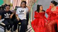"She is using filter": Actress Mimi Orjikwe's daughter exposes her fake life, clip trends