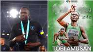 Real recognises real: Usain Bolt hails Nigeria's Tobi Amusa who broke record in 100m women's hurdle