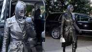 Kim Kardashian steps out covered in unconventional head-to-toe leather suit, stirs reactions