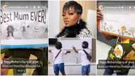 Mother's Day: Funke Akindele's twins gift her beautiful cards, speak in 'oyinbo' accent after election loss