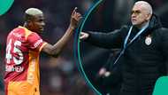 Galatasaray coach reacts as Victor Osimhen scores in win over Istanbul Basaksehir