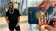 Young Nigerian man living abroad gets his newborn Mexican passport for bright future, many people react