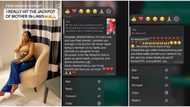 "I really hit jackpot": Nigerian lady says as she shares messages husband's mum sent to her on WhatsApp