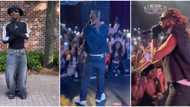 "Are men's cloth that expensive?" Reactions as Asake rocks shirt that looks exactly like a female skirt