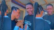 "Na this hair you collect N30k for?" Nigerian man shocked as girlfriend returns from salon with new braids