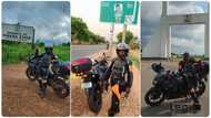Young lady who toured 19 states in Northern Nigeria with bike within 2 weeks shares experience