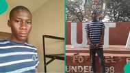 Boy whose bricklayer dad couldn't train in university finally resumes at FUTA after man stepped in