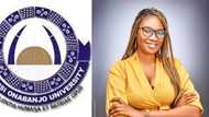 Beauty with brains: Nigerian lady bags first-class, shares adorable picture, people celebrate her