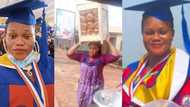 Single mum who hawked snacks on streets to finance her education graduates from university with first-class