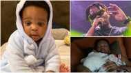 Rapper Olamide floods IG with photos of his son Tunre as he celebrates 1st first birthday