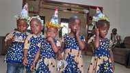 Woman who had 5 babies at once after 20 years of waiting for children celebrates their birthday