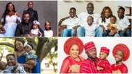Mercy Johnson, Peter Okoye and 10 other Nigerian celebrities who give fans family goals