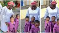 54-year-old mother who welcomed triplets through IVF plays with her kids, video melts many hearts
