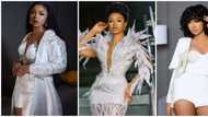 Like a fashion goddess: BBNaija star Liquorose serves soft glam in 7 white ensembles