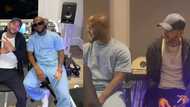 Video shows moment Chelsea star stunned top African musician, visits him in London studio to play his favourite song