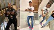 "Put some respect on my name": Wizkid's son Boluwatife brags as he shares first photos from high school