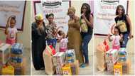 Viral dancing baby girl Darasimi visits orphanage home to celebrate 4th birthday