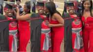 Pretty Lady Pays Touching Tribute to Her Grandmother at Her Graduation, Video Melts Hearts Online