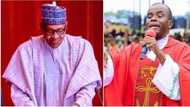 Scandal: Presidency reveals how Father Mbaka allegedly begged Buhari for contracts