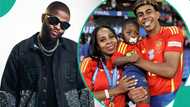 Lamine Yamal: Skales melts hearts after adorable moments with footballer’s mum and baby brother