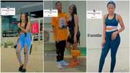 How did she maintain "flat" tummy? Lady shares photo of herself with 8 & 9 months old pregnancy, many react