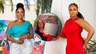 BBN's Onyeka gets massive money cakes, bouquet from Coven Witches, giver's name sparks confusion