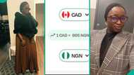 Naira vs CAD: Nigerian-Canadian woman expresses concern after seeing new exchange rate