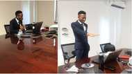 Nigerian man celebrates on social media after bagging PhD, many react to adorable photos