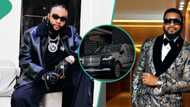 KCee acquires 2 luxury cars, clips trend as Chidi Mokeme, others celebrate him: "Money na water"