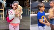 Davido's Imade shows off 'Michael Jackson' moves, other kids leave dancefloor for her