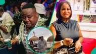 Cubana CP spotted rolling his waist in France after 'Baby mama' called him out: "Hellen come see o"