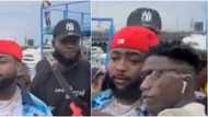This is not cool: Reactions as singer Davido's bodyguard pushes fan away for trying to take selfie with star