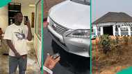 Nigerian man goes viral after flaunting properties he acquired in 2024, video inspires many