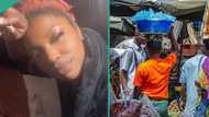 "I spent only two weeks": Lady who visited Nigeria from USA drinks pure water, falls seriously sick