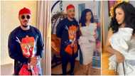 Fans drag BBNaija’s Nengi and Ozo for folding hands behind them while taking photos (video)