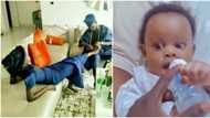 Don't say Ayomide has taken all the attention: Comedian AY shares adorable moment with 1st daughter Michelle