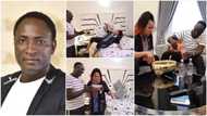 Pastor gives wife N20m, she 'collapses' on their bed in joy, Nigerian react to viral video