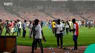 Violence erupts during NPFL match as Kano Pillars supporters attack referee after late equaliser, video