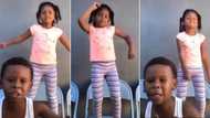 Watch video of smart little boy warning people against messing with his sister