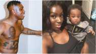 For better for worse: Zlatan says as he tattoos baby mama's name Davita on his body