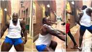 God have mercy: Video of muscular man in shorts twerking and dancing like a lady stirs reactions on the net