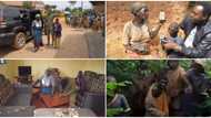 Boy who lived in a village and ate grasses gifted furnished house, wads of cash in emotional video
